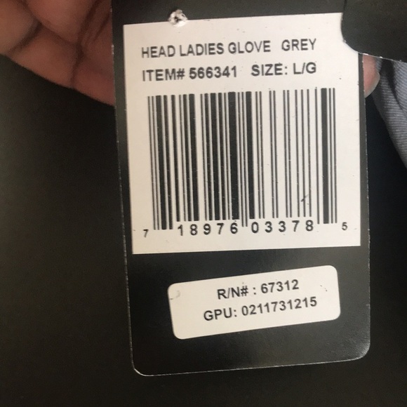 NWT Head DuPont ComforMax Classic Women’s Gray Gloves multi-layer Fiberfill- L - Picture 6 of 8